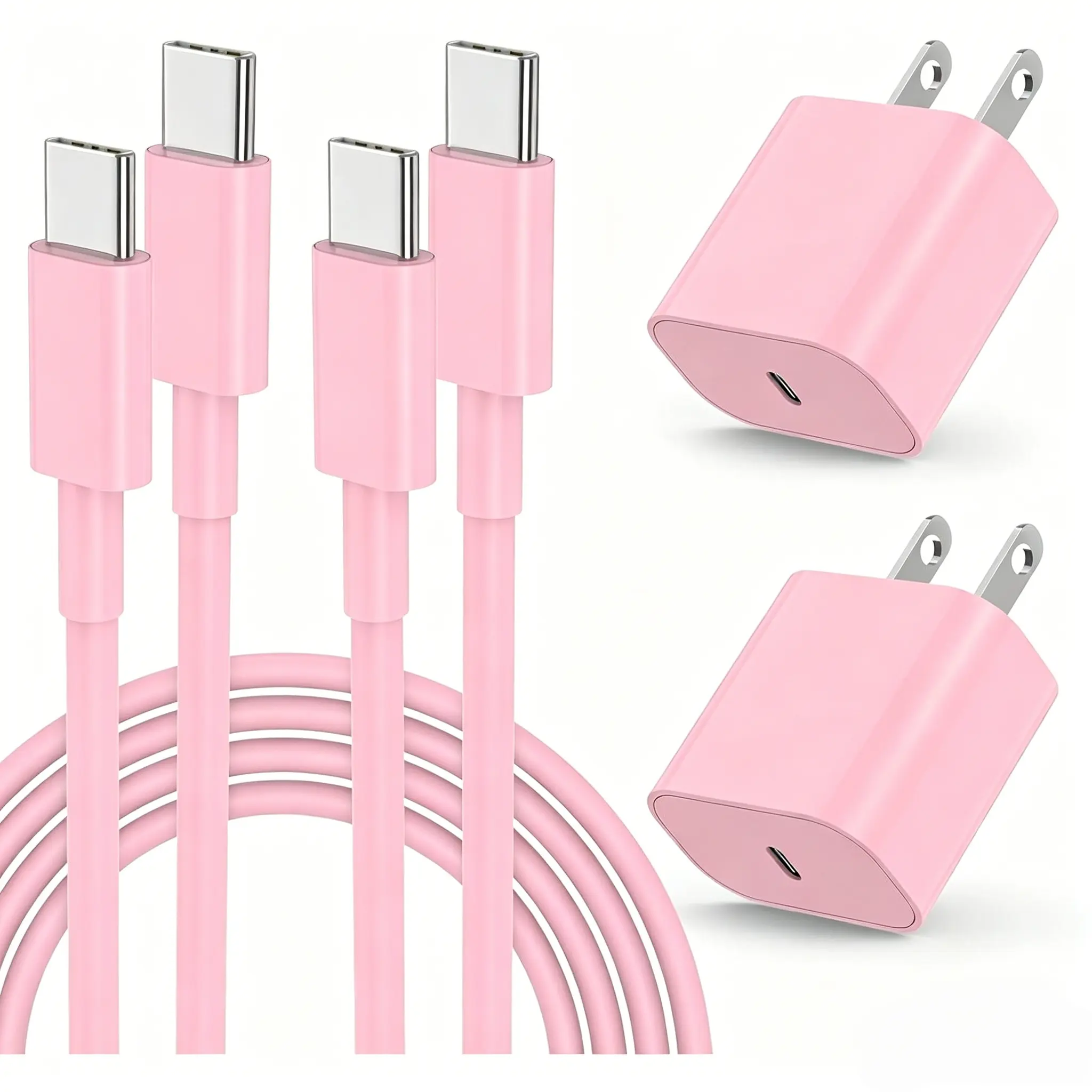 For iPhone 16 Fast Charger, 20W USB C Charging Block With 10Ft Type C to C Cable Cord for iPhone 16 Pro/15 Plus/15 Pro Max,iPad Cellphone Electronic