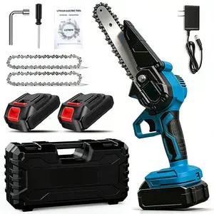 6" Brushless Mini Chainsaw,Cordless Portable Electric Saw,2000mAh Battery,Pruning & Gardening | Great Gift for Women & Seniors#TikTokMadeMeBuyIt