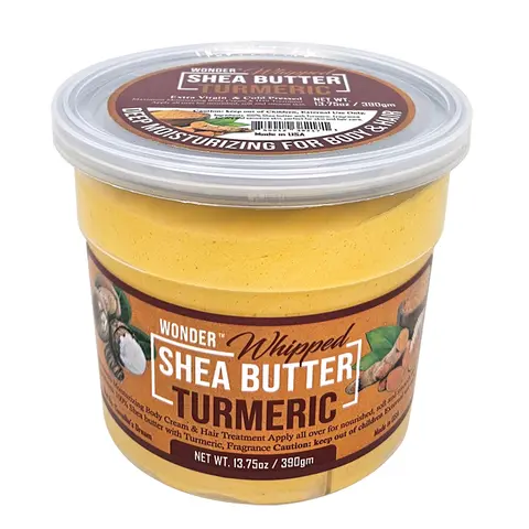 WONDER Whipped Shea Butter - Turmeric 13oz