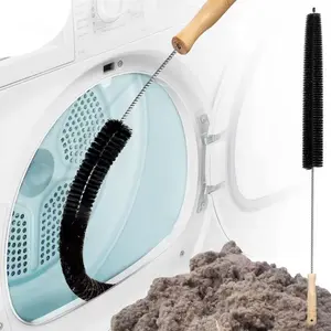 Dryer Vent Cleaning Brush, Flexible Refrigerator Coil Dust Removal Tool, Washing Machine De-Shedding Device, Kitchen Appliance Cleaner, Home Cleaning Tool