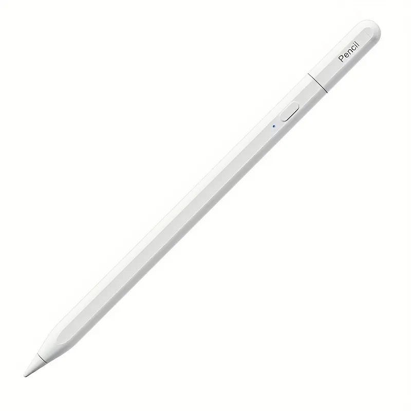 [Apple Pencil Stylus Pen] Rechargeable Stylus with Tilt Sensor & Anti-Mistouch |   Compatible for Apple Pencil (2018-2025) |   Battery Level Display, Magnetic Connector & Hidden Type-C Charging |   iPad Pro 11"/12.9"/13", iPad Air 5/6/7, iPad
