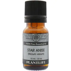 Plantlife Star Anise Essential Oil 10 ml – Warm Spicy Aromatic Oil with Sweet Licorice Notes