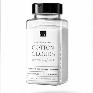 ARCCo Cotton Clouds Scented Carpet & Upholstery Freshening Powder | Artisan Crafted Fragrance | Luxe Home Fragrance | Mulit-use deodorizer
