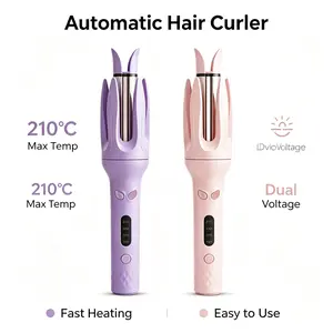Automatic Curling Stick, easy curling tool, electric rotating curler that creates big curls without damaging hair. Professional hair styling tools, home hair styling tools. Curly Hair Set Curly Hair Kit graduation gifts