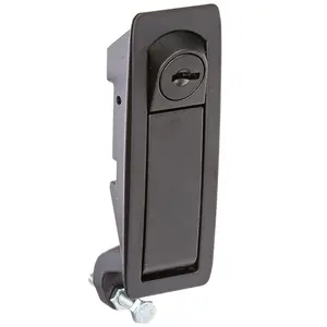 212 MAIN Southco Hand Operated Key Locking Compression Lever Latch, Flush Latch with Raised Trigger, Flush Profile for Sailing Water Sports Doors