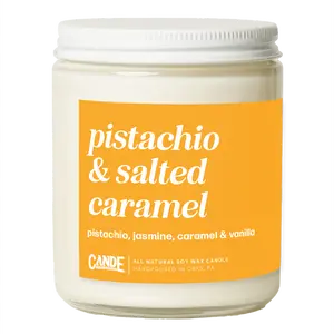 Pistachio & Salted Caramel Candle