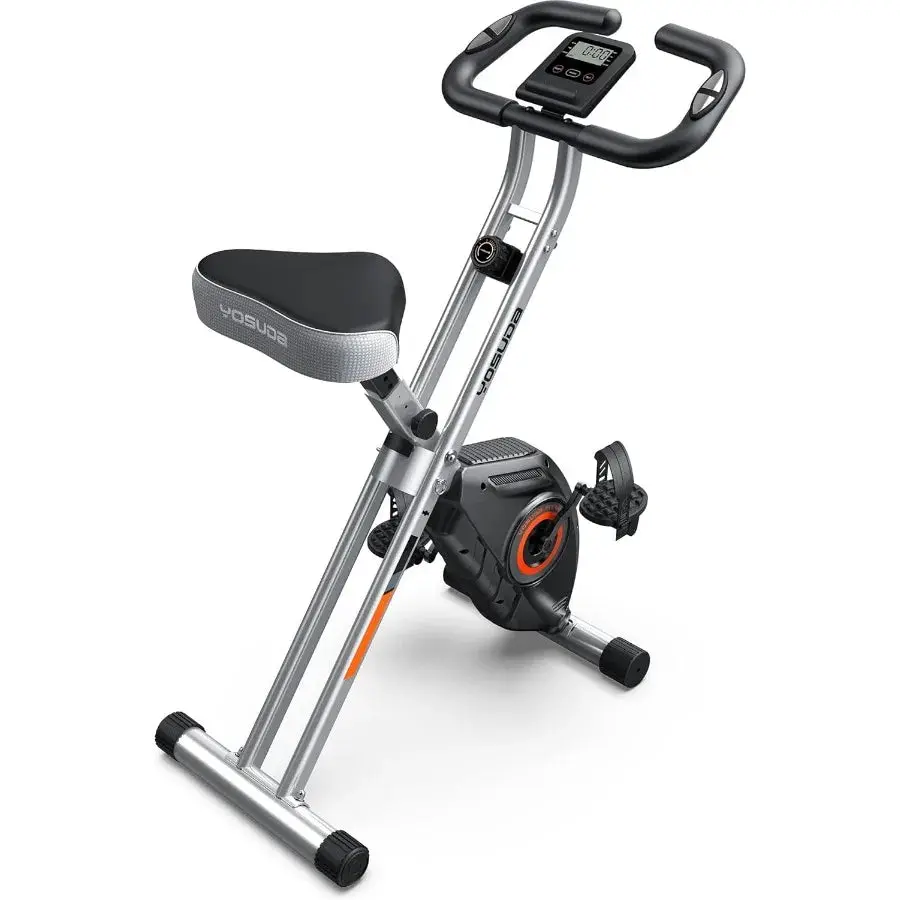 Compact Foldable Stationary Bike