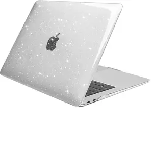 Transparent Hard Shell Case for Macbook Air 13-Inch, Anti-Scratch, Lightweight, Starry Design, Heat Dissipation, Ultra-Thin Protection