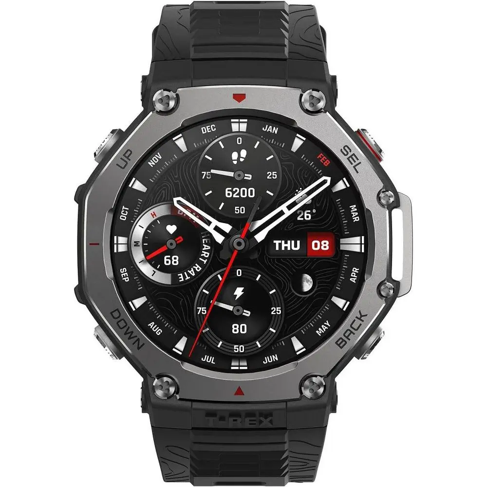 Amazfit T-Rex 3 Smartwatch - Onyx Black