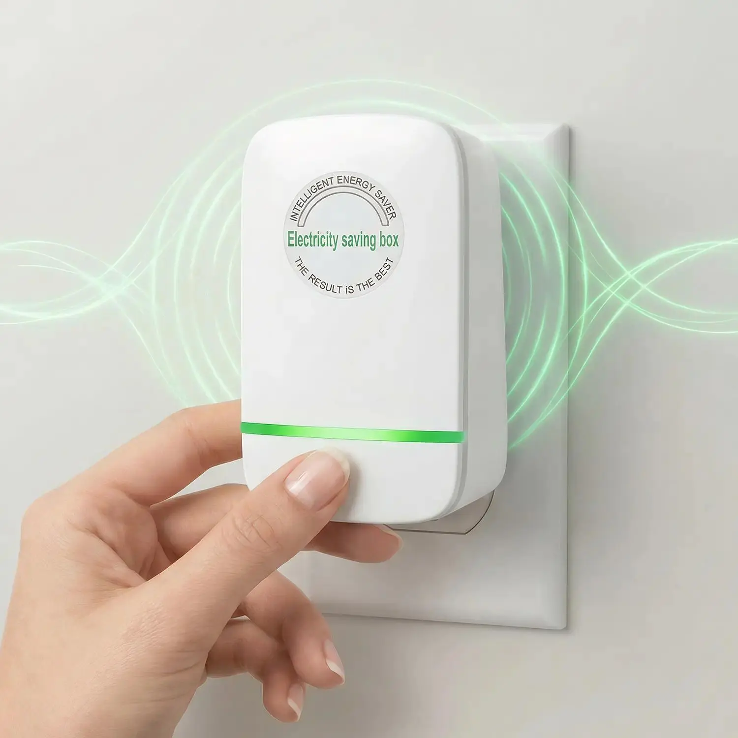 2026 Upgraded Travel Power Adapter – Universal 90–250V Plug-In Power Box, Smart Safety Protection, Compact Portable Voltage Converter for Home & Worldwide Travel