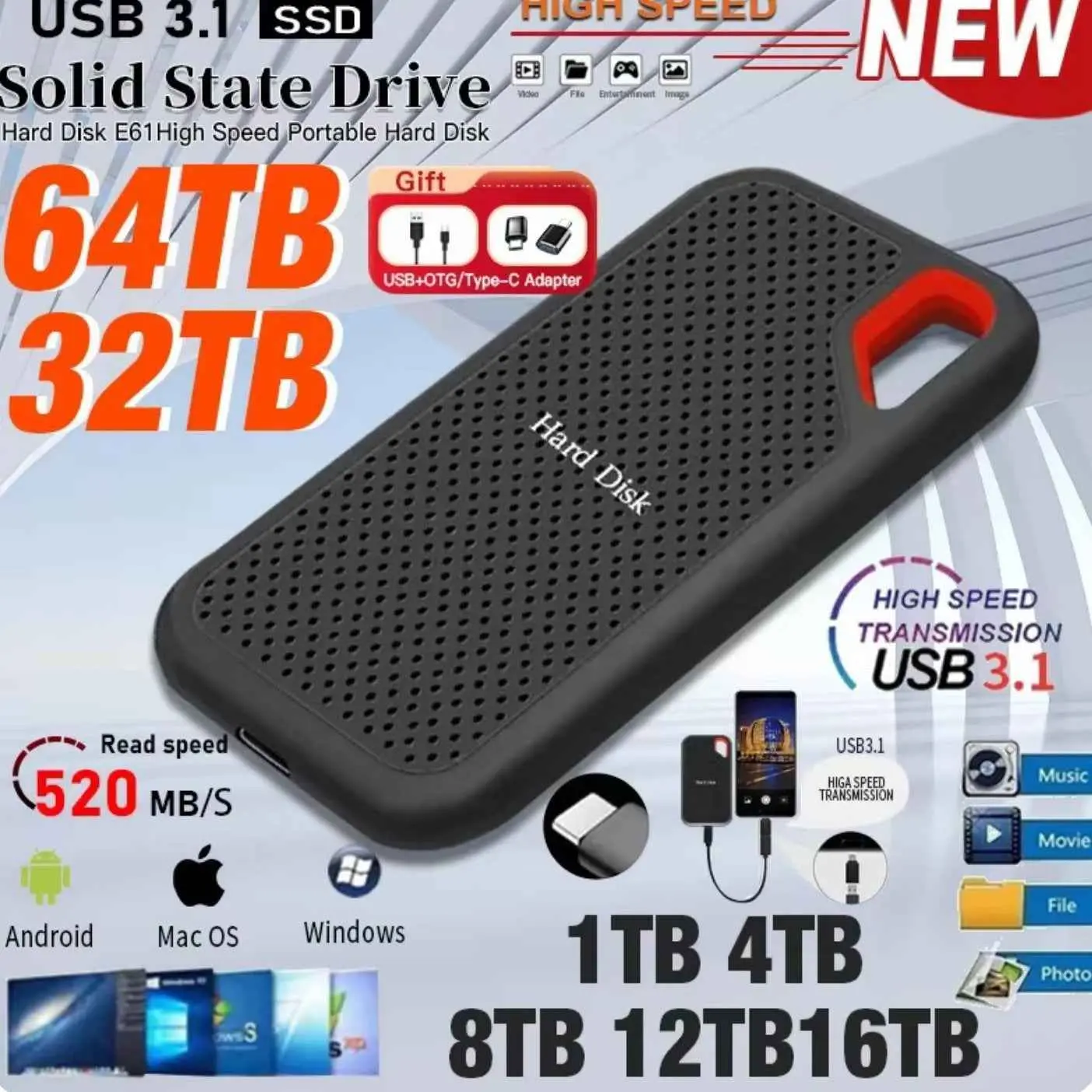 SSD Mobile Solid State Drive SSD Mobile Solid State Drive