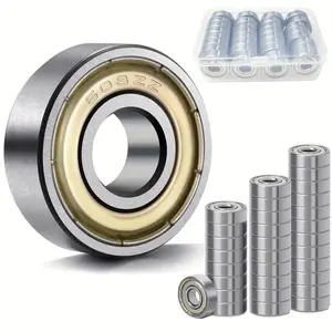 608ZZ Carbon Steel Bearing, 32pcs High-speed Bearing with Dual Shielding for Skateboards, Longboards & Scooters, Durable Bearing