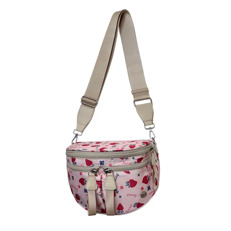 The Iris Best Version Crossbody Bag (#8061) Women's Fashion Saddle Bag - By Iris & Rainbow