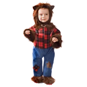 Werewolf Costume For Babies | Scary Toddler Jumpsuit with Furry Hat and Booties – Baby Costume For Halloween, Christmas, Easter , Pretend Play Fun, Theme Party & Costume Party