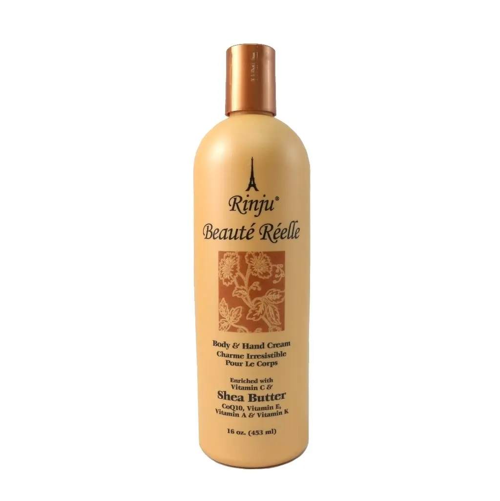 Rinju Beaute Reelle Hand and Body Lotion with Shea Butter, 1pk