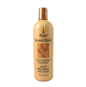 Rinju Beaute Reelle Hand and Body Lotion with Shea Butter, 1pk