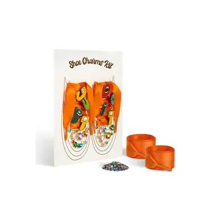 Blayza Orange Beads Shoe Charms