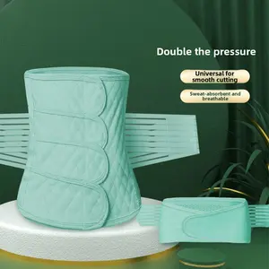 Postpartum Belly Support Belt for Women Adjustable Breathable Waist Wrap with Double Compression for Daily Wear and Body Shaping motif  maternity  compression  wear