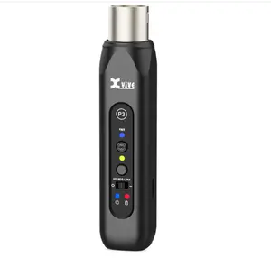 Xvive P3 Wireless XLR Bluetooth Receiver, Bluetooth Adapter for Speakers, Audio Mixer, PA Systems, DJ Systems,Rechargeable Cable Plug Port Mini Karaoke