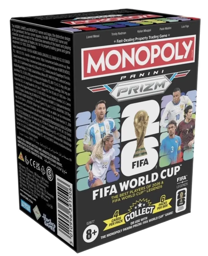 2026 Panini monopoly prizm world cup blaster box