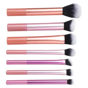 7Pcs Colorful Makeup Brushes Set Foundations Eyeshadow Make Up Brushes Set
