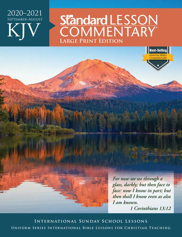 USED-KJV Standard Lesson Commentary(r) Large Print Edition 2020-2021 by Standard Publishing (Paperback)