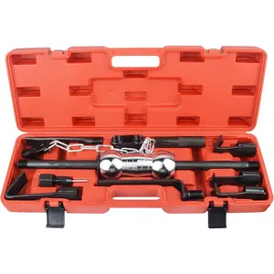 13 count Dent Puller with Slide Hammer Auto   Repair Tool Kit Set, Heavy Duty Auto  Dent Repair Tool Kit, Automotive Dent Remover
