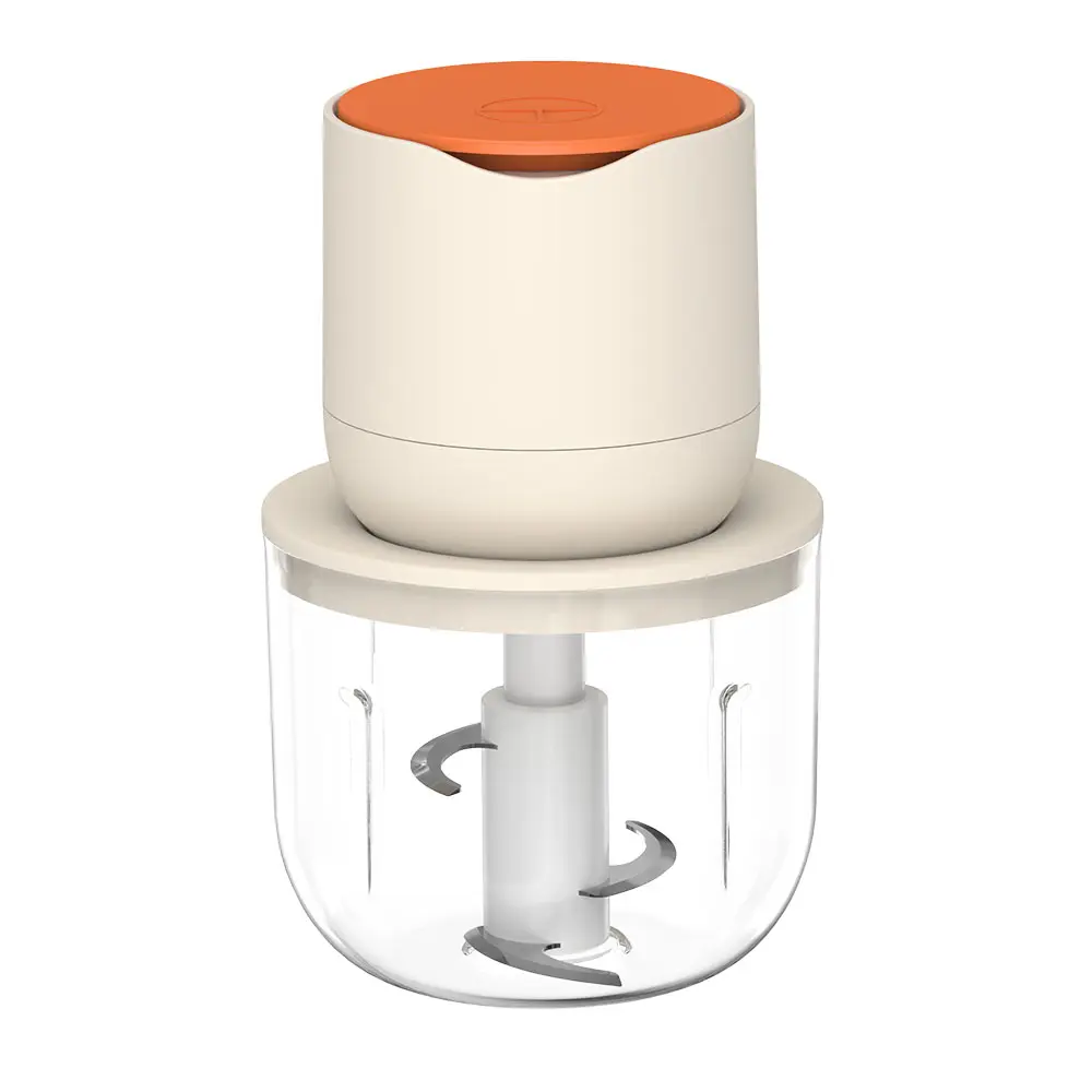 Rechargeable Electric Food Chopper – 600ML Food Processor for Meat, Onion, Vegetables & Garlic – Rechargeable Mini Blender for Chopping, Baby Food, Sauces – Portable for Home, Kitchen, Camping