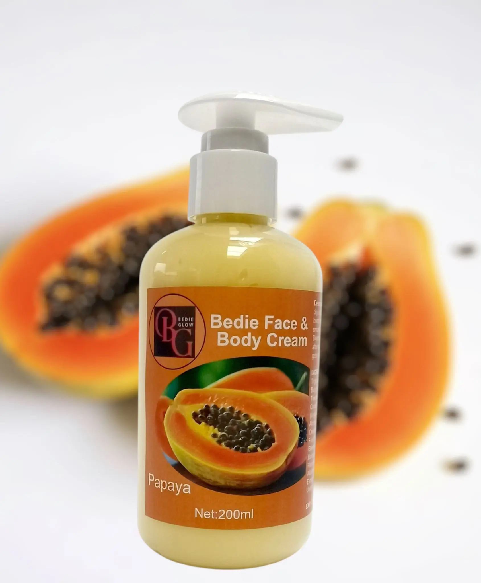 Bedie Glow Papaya Face and Body Cream