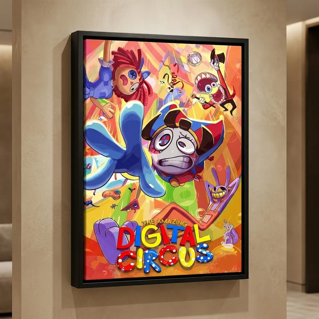 The Amazing Digital Circus The Last Act Movie Poster,Room Decor,Poster for Gifts,Home Decor,Wall Art Decor sohochic