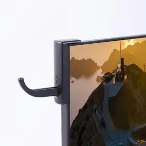 Space Saving Desk Headphone Hanger, 2 Counts Sturdy Headphone Stand, Headphone Holder for Gaming, Work & Music, Headphone Hook