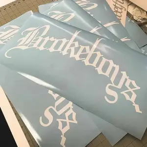 BROKEBOYS V3 BANNER Vinyl Waterproof Decals Stylish Car Merch