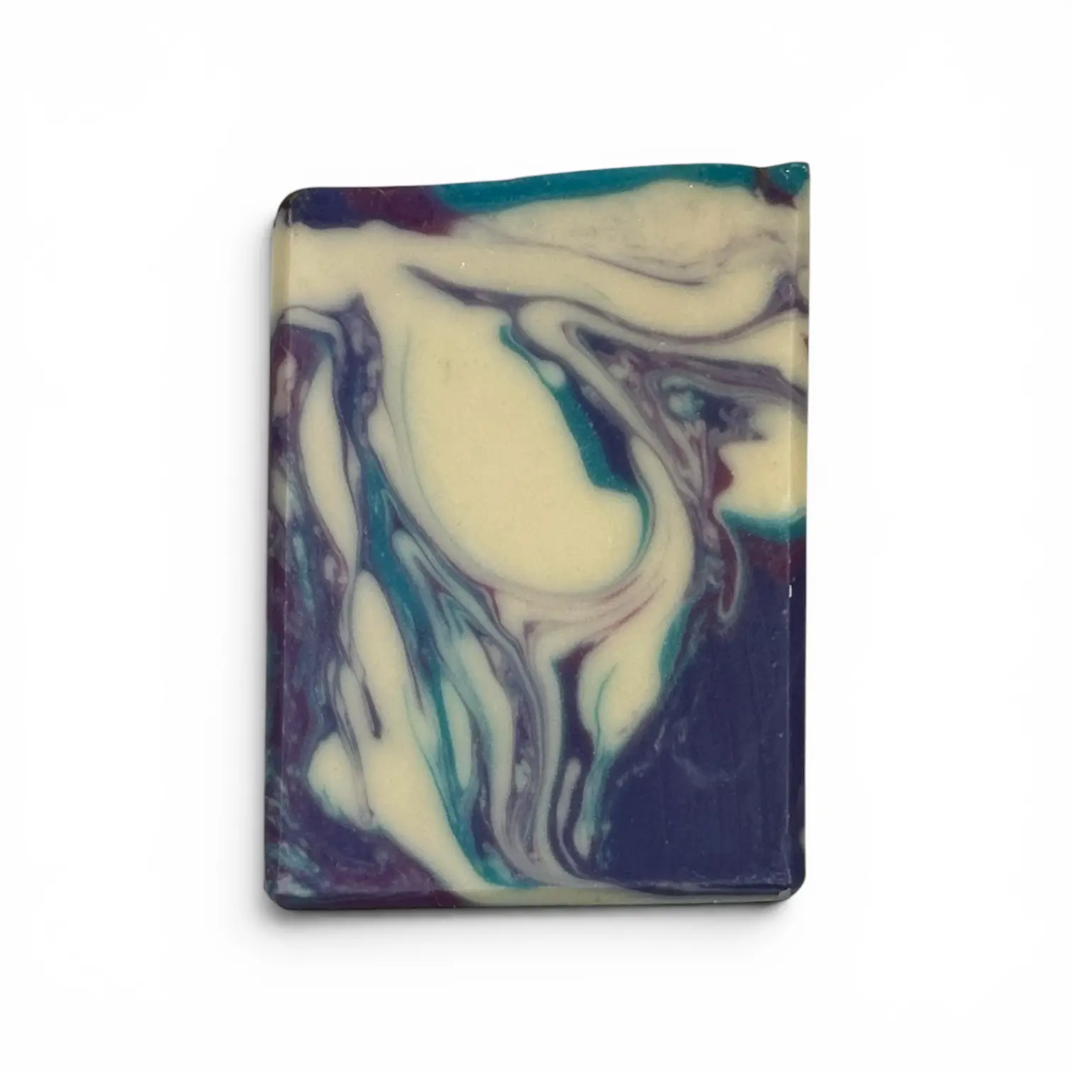 Handmade Black Tuxedo Luxury Soap Bar - Coconut, Clay, Shea-Infused, Bergamot & Silver Fir Fragrance with Glitter