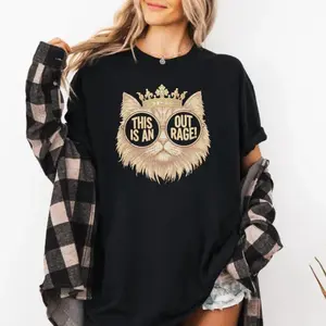 This Is An Outrage Shirt, Princess Donut Sweatshirt, Dungeon Crawler Carl Goddammit Donut G0ld Hoodie, Unisex Sweater Pullover Tee