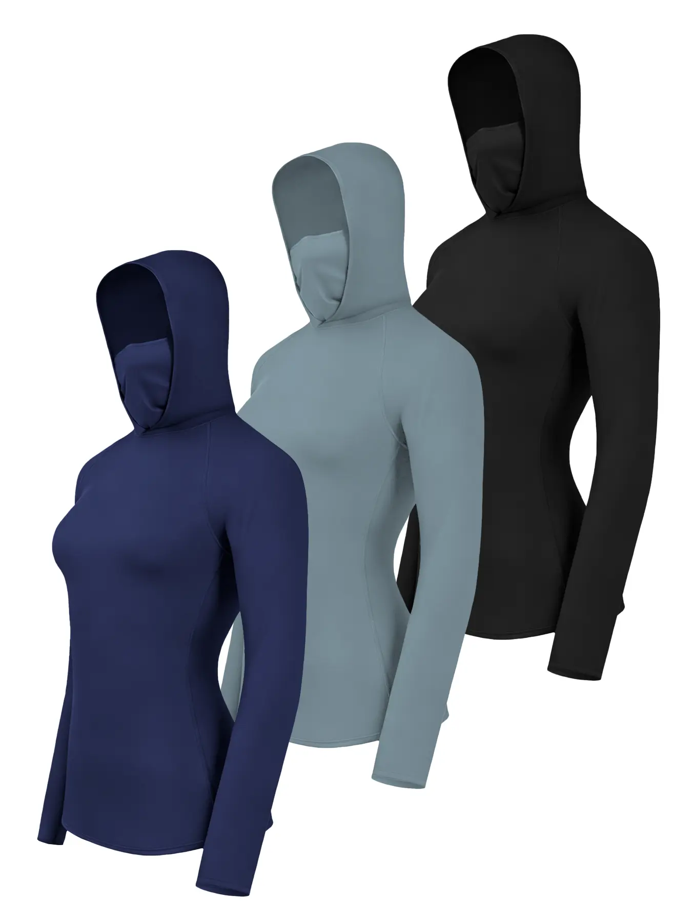 Cymebosilux 3-Piece Maternity Loungewear Set, Sporty Athletic Outfit with Sun Protection Hoodie & Pants for Pregnancy, Postpartum, Baby on the Way, Bun In The Oven, Sporty Maternity, S, Maternity Outfits, Long Sleeve