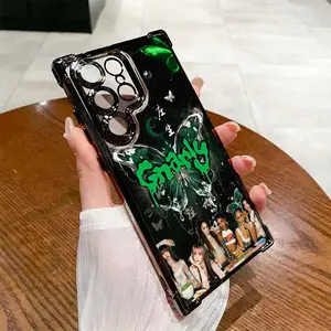 Korean girl group K-KATSEYE Phone Case Suitable for Samsung Galaxy S26 S25 S24 A37 A57 A17 A07 A56 A26 A36 A55 A35 A06 A16 A05 A14 A24 A34 A54 A15 A05s A04e A25 S23 S22 S21 S20 FE Ultra Plus Edge 4G 5G Anti Fall Shockproof Matte Back Cover