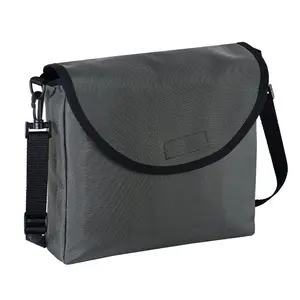 LVAD GEAR HeartMate Gray Cordura Material Male Crossbody Messenger Bag