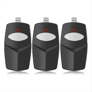 3Pcs Replacement for Linear Multicode Garage Gate Door Opener Remote,3089,308911,MCS308911,10 Dip Switch,Black,300mhz