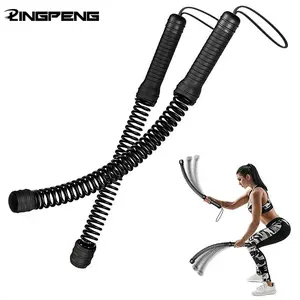 Wireless Battle Rope Home Gym Set, Home Gym Kit, Professional Spring Bar Weighted Training Rope, Unisex High Intensity Interval Workout Equipment, Fitness Equipment, Exercise Equipment