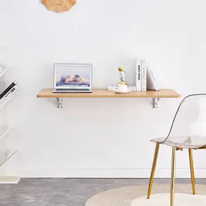 Laundry Room Folding Table Wall Mounted Folding Table for Small Spaces,Fold Down Desk,Workbench,Addition to Garage & Shed/Home Office/Laundry Room