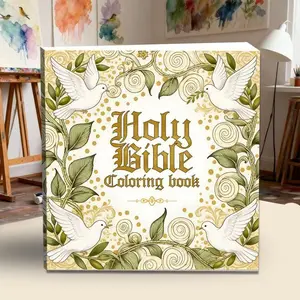 Stress Relief Bible Verse Coloring Book, Relaxing Doodle Journal, Perfect for Stress Reduction, Ideal for Meditation and Creativity, Holy Bible Coloring Book, Coloring Book for Adults#BibleColoringBook #ChristianGifts #AdultColoring #TikTokMadeMeBuyIt