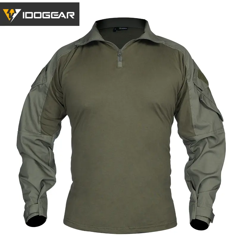IDOGEAR Men's G3 Tactica Shirts Breathable Shirts For Outdoor Training Clothing 3101 Casual Sportswear