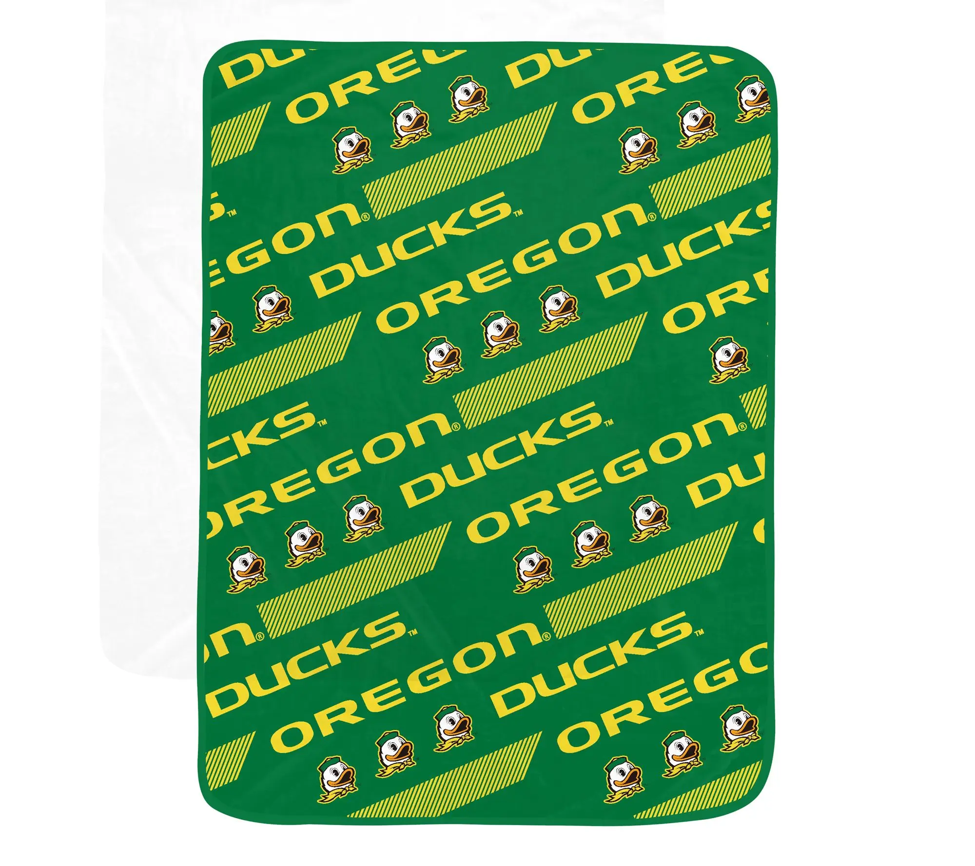 Pegasus Sports NCAA Slanted Half Wordmark Ultra Soft Blanket