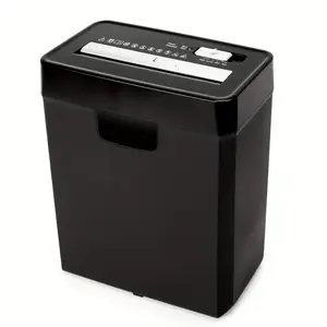 Heavy Duty Office Shredder 6 Sheet Cut Paper and Credit Card Shredder for Home Office with 4.8-Gallon Black Heavy Duty Office Shredder 6 Sheet Cut Paper and Credit Card Shredder for Home Office with 4.8-Gallon Black