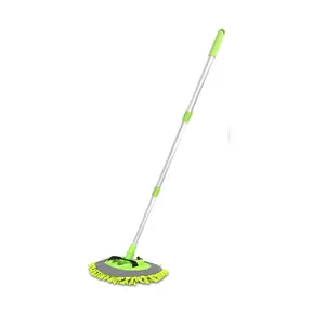 Adjustable Telescopic Car Wash Brush Kit Mop Long Handle Vehicle Cleaning Tools