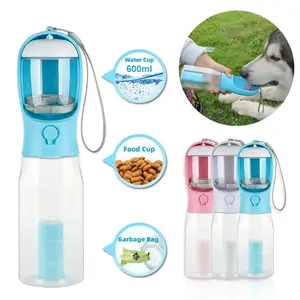 3-in-1 Portable Dog Water Bottle & Bowl