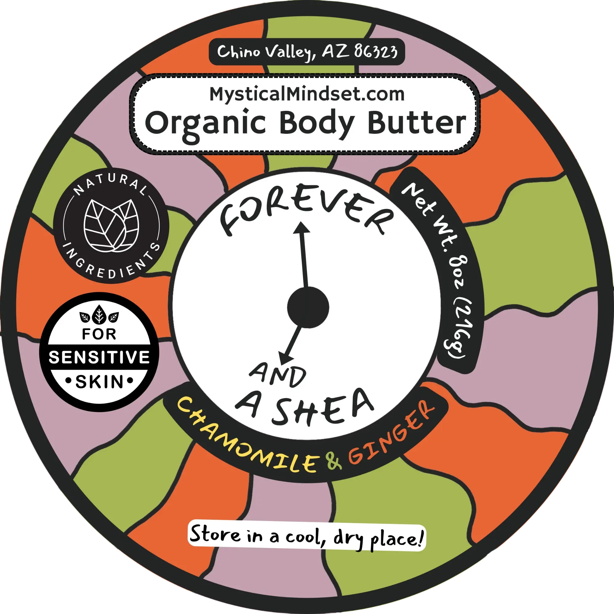 Forever & A Shea Whole body butter Organic Hydrating Body Care Lotions Moisturizer Chamomile