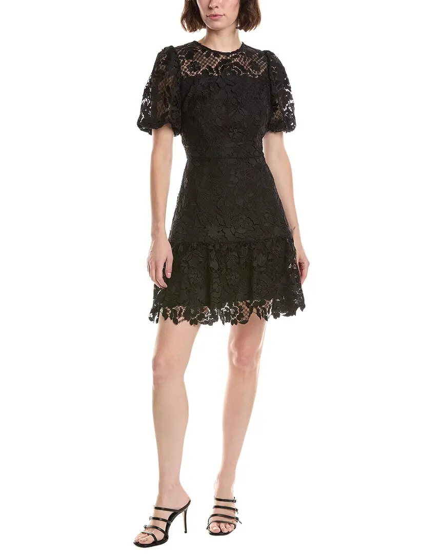 Milly Yasmin Rose Mosaic Mini Dress