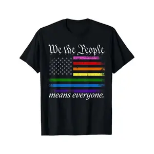 We The People Means Everyone Usa Lgbt Equality T-Shirt