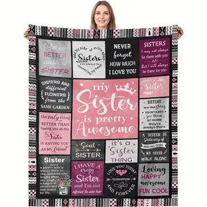 Birthday Gifts for Women Girls Throw Blanket 60"X50", Happy Birthday Decorations for Women, Gifts for Women Birthday Unique, Womens Birthday Gift Ideas for Her Friend Mom Sister Grandma Wife